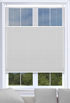 Blenheim Snowdrop Blockout V06 Pleated Blind