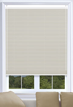 Lexington Taupe Blockout V06 Pleated Blind
