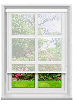 Voile Bright White 