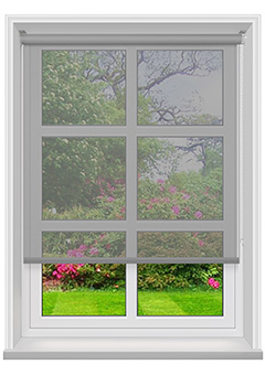 Voile Light Grey Roller Blind