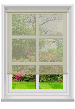 Voile Natural Cream Roller Blind