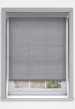 Messina Raven Dimout with Cassette Roller Blind