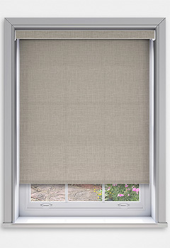 Sora Truffle Blockout with Cassette Roller Blind