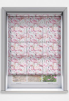 Flock Melody Dimout Roller Blind