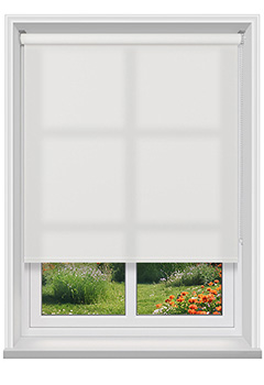 Splash Snow Premier Roller Blind