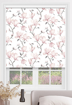 Magnolia Rosa Roller Blind