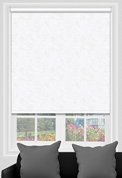 Romany White Roller Blind