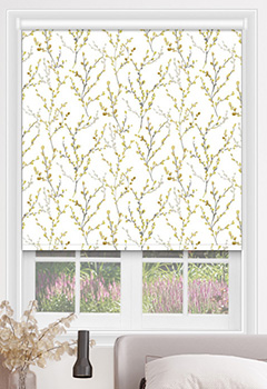Willow Brazen Yellow Roller Blind