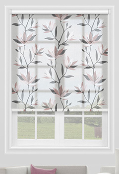 Lily Spring Blossom Roller Blind