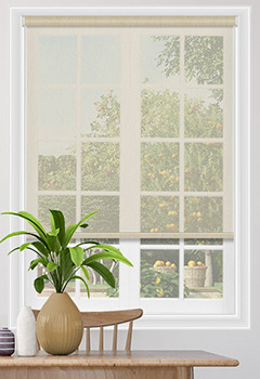 Tulip Cream Roller Blind