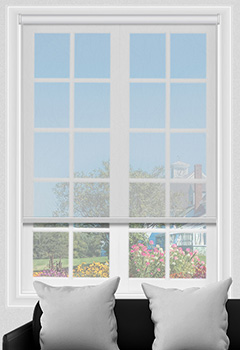 Tulip White Roller Blind