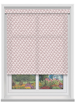 Claudia Bubblegum with Cassette Roller Blind