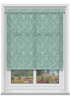 Ida Emerald with Cassette Roller Blind