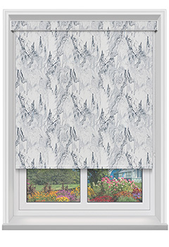 Melody Grey with Cassette Roller Blind