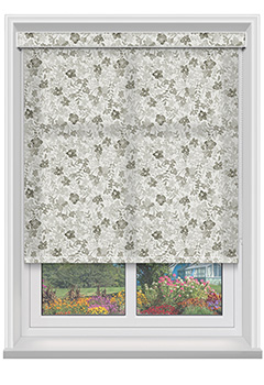 Talia Grey with Cassette Roller Blind