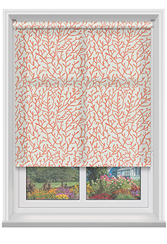 Athena Coral Roller Blind