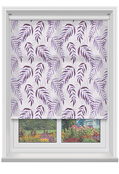 Clarice Plum Roller Blind