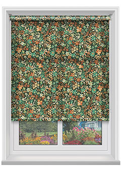 Talia Teal Roller Blind