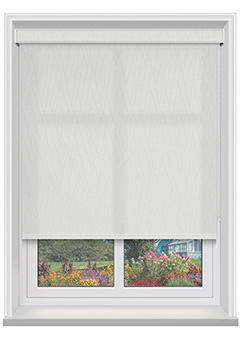 Cubik Snow with Cassette Roller Blind