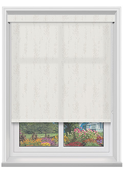Peyton Ivory with Cassette Roller Blind