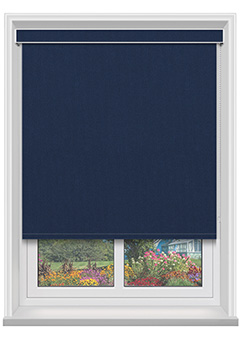 Shona Midnight with Cassette Roller Blind
