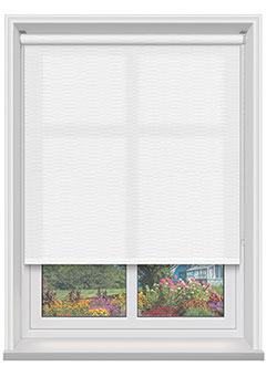 Kendall White Roller Blind