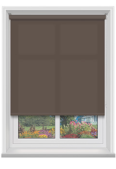 Polaris Cocoa Dimout Roller Blind