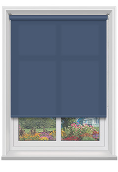 Polaris Navy Dimout Roller Blind