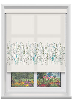 Algarve Summer with Cassette Roller Blind