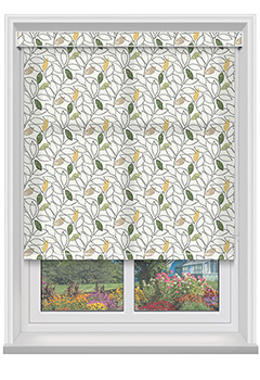 Carter Matcha with Cassette Roller Blind