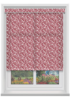 Maeve Ruby with Cassette Roller Blind