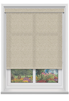 Panier asc Biscuit with Cassette Roller Blind