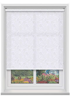 Autumn White Roller Blind