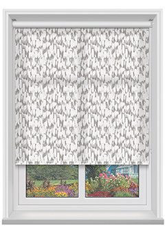 Impasto Charcoal Roller Blind