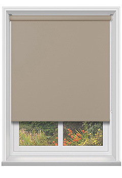 Bella Hessian Prime Blackout Roller Blind