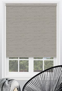 Made To Measure Patterned Blackout Complete Roller Blind Napa Agero Cream 