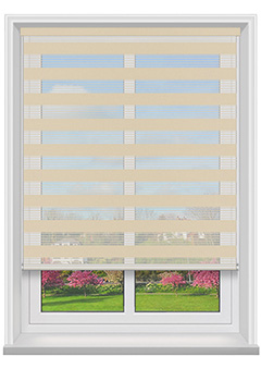 Luna Beige Day & Night Roller Blind