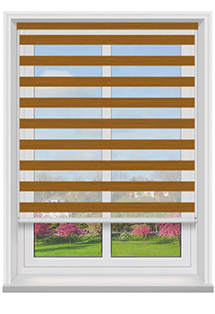 Rift Hessian Day & Night Roller Blind