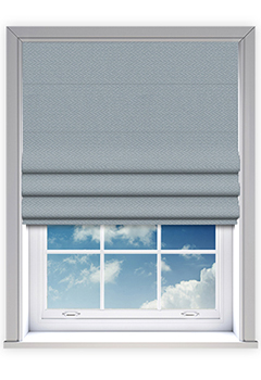 Juno Denim Blockout Roman Blind