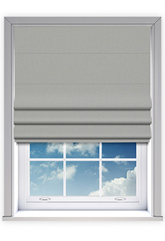 Haven Platinum Roman Blind