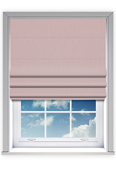 Haven Powder Roman Blind