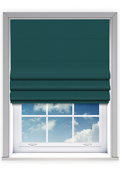 Haven Seafoam Roman Blind