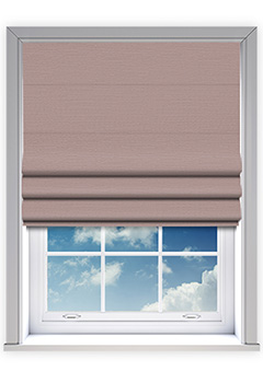 Lumi Rose Roman Blind