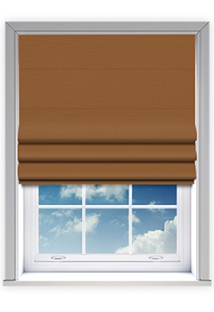 Lumi Rust Roman Blind