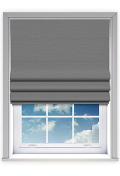 Lumi Smoke Roman Blind