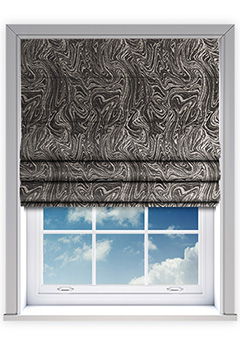 Marble Tusk Roman Blind