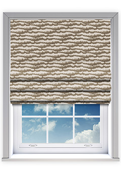 Nomad Sandstone Roman Blind