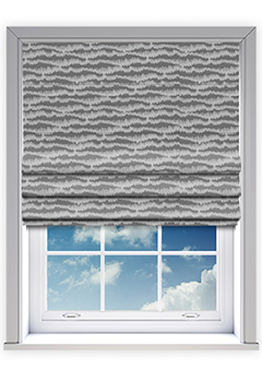 Nomad Slate Roman Blind