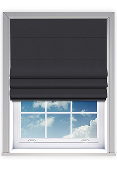 Ortega Smoke Roman Blind