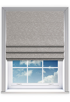 Sculpt Dove Roman Blind